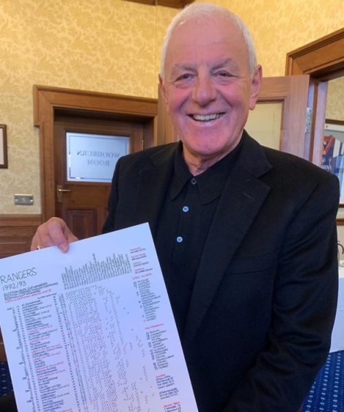 Walter Smith Rangers Legend